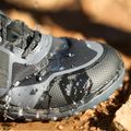 Topánky barefoot Xero Shoes Scrambler Mid II WP black/asphalt 10