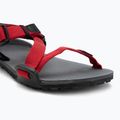 Detské sandále Barefoot Xero Shoes Z-Trail charcoal/red pepper 7