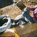 Dámske barefoot topánky Xero Shoes Scrambler Trail Mid Asphalt/Black 10