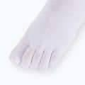 Vibram Fivefingers Athletic No-Show ponožky 2 páry čierne a biele S15N12PS 3