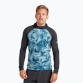 Dakine pánske plavecké tričko Hd Snug Fit Rashguard Hoodie blue/black DKA363M0004