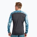 Dakine pánske plavecké tričko Hd Snug Fit Rashguard Crew black and blue DKA651M0004 2