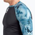 Dakine pánske plavecké tričko Hd Snug Fit Rashguard Crew black and blue DKA651M0004 3