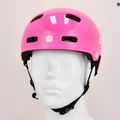 Detská cyklistická prilba POC POCito Crane MIPS fluorescent pink 9