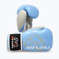 Boxerské rukavice Rival RB7 Fitness Plus Bag baby blue/grey 3