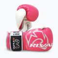 Boxerské rukavice Rival RB7 Fitness Plus Bag pink/white 3
