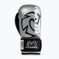 Boxerské rukavice Rival RB7 Fitness Plus Bag silver/black 3