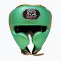 Boxerská prilba Rival RHG100 Professional Headgear green/gold