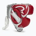 Boxerská prilba Rival RHG100 Professional Headgear red/silver 2