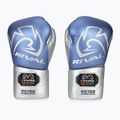 Boxerské rukavice Rival RS100 Professional blue/silver 2