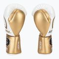 Boxerské rukavice Rival RS100 Professional white/gold 4