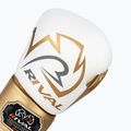 Boxerské rukavice Rival RS100 Professional white/gold 5