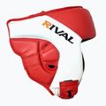 Boxerská prilba Rival Amateur Competition  Headgear červená/biela 9