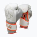 Boxerské rukavice Rival Impulse Sparring Gloves Gants white/orange 3