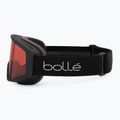 Lyžiarske okuliare Bollé Bedrock black matte/vermillon 4