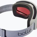 Lyžiarske okuliare Bollé Bedrock white matte/vermillon 2