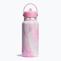 Termofľaša Hydro Flask Wide Flex Straw Cap Jelly 945 ml pink swirl
