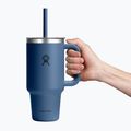 Termohrnček Hydro Flask Travel Tumbler Clear LID 945 ml harbor blue 5