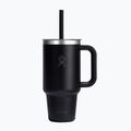 Termohrnček Hydro Flask Travel Tumbler Clear Lid black