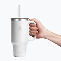 Termohrnček Hydro Flask Travel Tumbler Clear Lid white 5