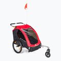 Burley Honey Bee červený dvojmiestny príves na bicykel BU-949209