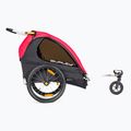 Burley Honey Bee červený dvojmiestny príves na bicykel BU-949209 2