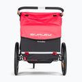Burley Honey Bee červený dvojmiestny príves na bicykel BU-949209 3