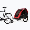 Burley Honey Bee červený dvojmiestny príves na bicykel BU-949209 8