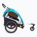 Burley D'Lite X Dvojitý príves na bicykel čierny BU-938101 2