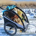 Burley D'Lite X Dvojitý príves na bicykel čierny BU-938101 17