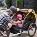 Burley Bee Dvojitý príves na bicykel žltý BU-946206 14