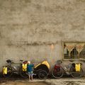 Burley Bee Dvojitý príves na bicykel žltý BU-946206 15