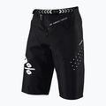Pánske cyklistické šortky 100% R-Core black STO-42104-001-36