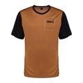 Pánsky 100% cyklistický dres Ridecamp Jersey SS oranžový STO-41401-323-10