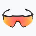 100% Speedcraft Viacvrstvové zrkadlové šošovky cyklistických okuliarov čierne STO-61001-412-01 3
