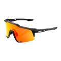 100% Speedcraft Viacvrstvové zrkadlové šošovky cyklistických okuliarov čierne STO-61001-412-01 7