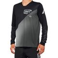 Pánsky cyklistický dres 100% R-Core X LS black-grey STO-40000-00000 6