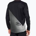 Pánsky cyklistický dres 100% R-Core X LS black-grey STO-40000-00000 7