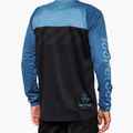Pánsky cyklistický dres 100% R-Core black/blue 40005-00005 2