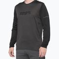 Pánsky 100% cyklistický dres Ridecamp sivý 40028-00001