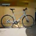 Mestský bicykel Marin Presidio 2 saténový drevený/strieborný/čierny 7