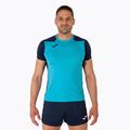 Pánske bežecké tričko Joma Record II fluor turquoise/navy 13