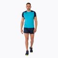 Pánske bežecké tričko Joma Record II fluor turquoise/navy 14