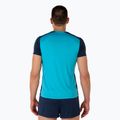 Pánske bežecké tričko Joma Record II fluor tyrkysová/navy 3