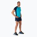 Pánske bežecké tričko Joma Record II fluor tyrkysová/navy 7