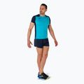 Pánske bežecké tričko Joma Record II fluor tyrkysová/navy 8