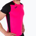 Pánske bežecké tričko Joma Record II fluor pink/black 4