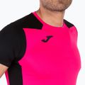 Pánske bežecké tričko Joma Record II fluor pink/black 5