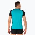 Pánske bežecké tričko Joma Record II turquoise black 3
