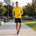 Pánske bežecké tričko Joma Record II yellow 10